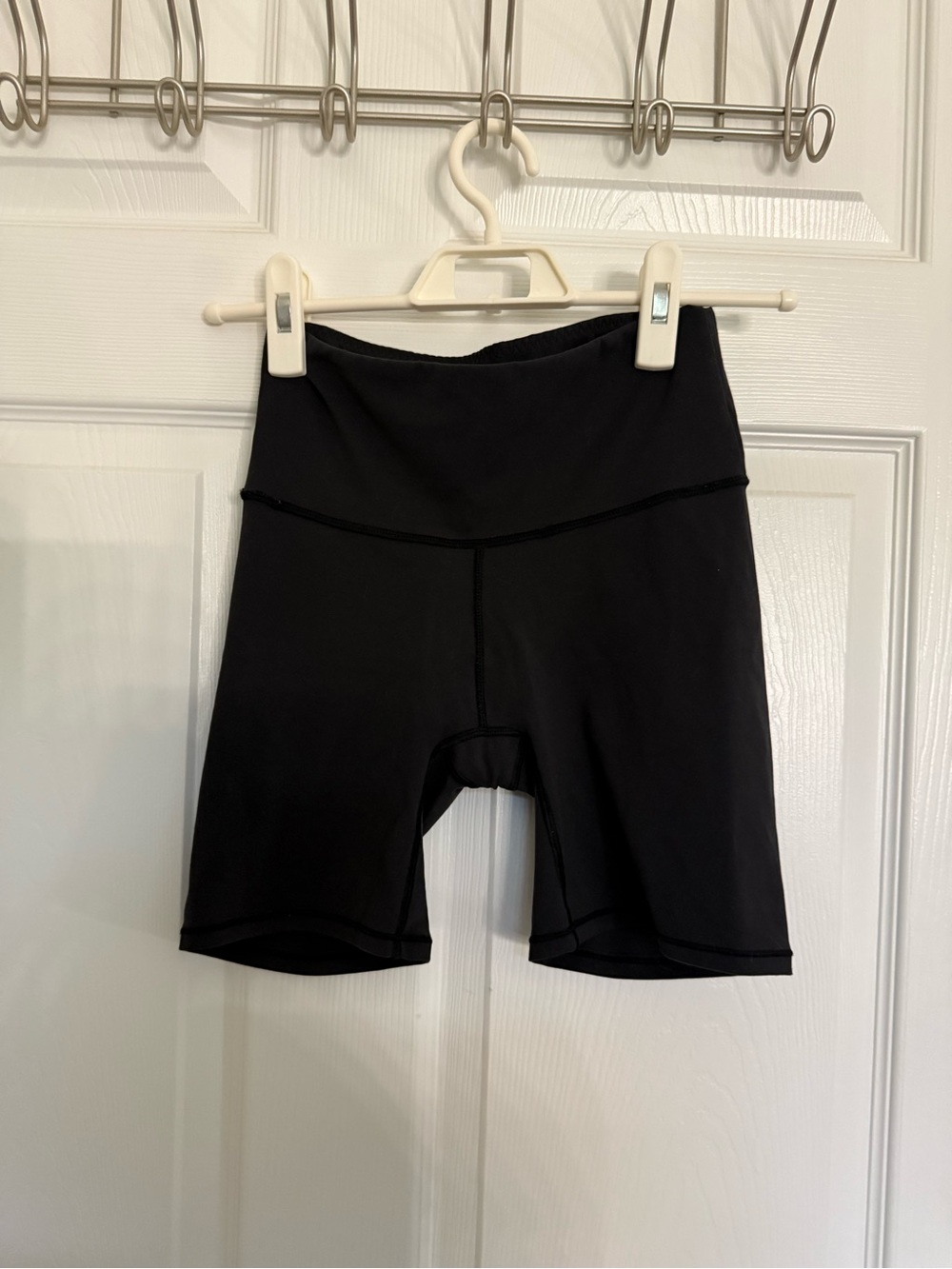 SKIMS Black High-Waist Biker Shorts